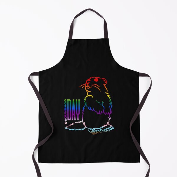 Item preview, Groundhog Day, Progress pride flag graphic, Groundhog, weather predication, winter season, feb24th groundhog day, USA, designed and sold by PrideBeProud.