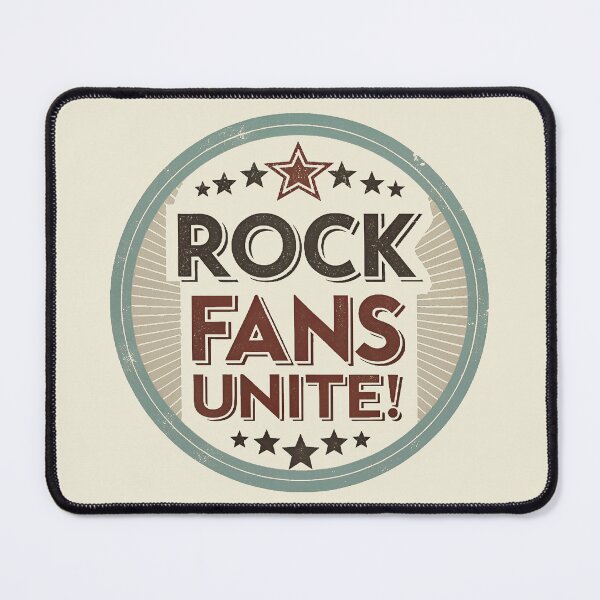 Item preview, Rock Fans Unite! designed and sold by NickTaroDesign.