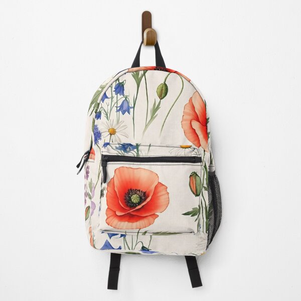 Item preview, Wildflower Meadow, Summer Blooms, Floral Pattern, Poppy & Daisy, Wildflower Print designed and sold by Artidnan12.
