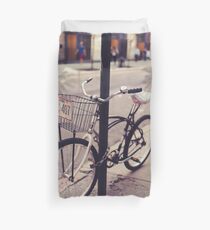 New York City Bicycles Duvet Cover