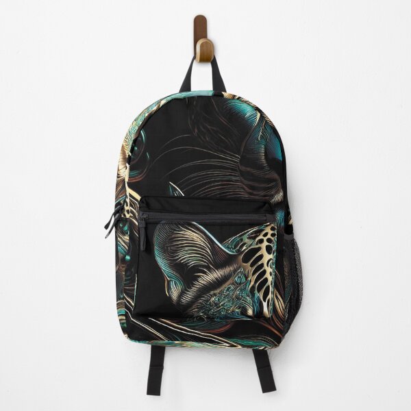 Item preview, Golden Leopard in the Night Forest: Mystical Wilderness Elegance designed and sold by hutech.