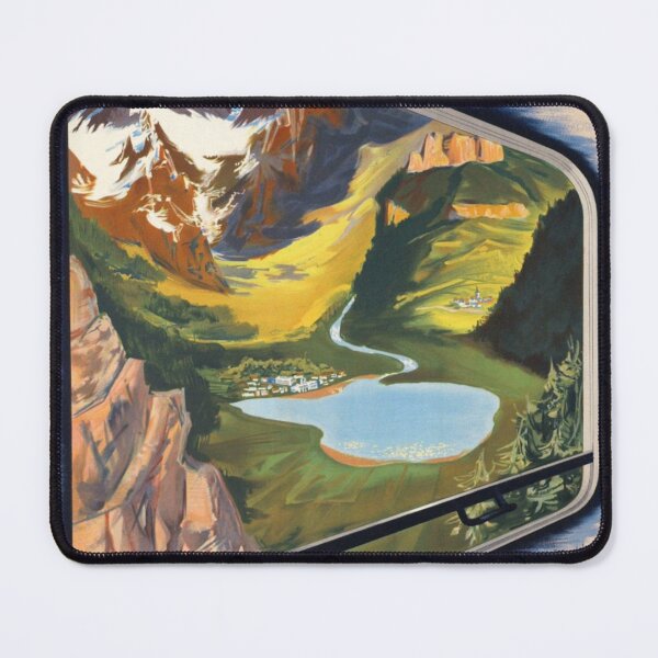 Item preview, Les Alpes France Vintage Travel designed and sold by cutesy.
