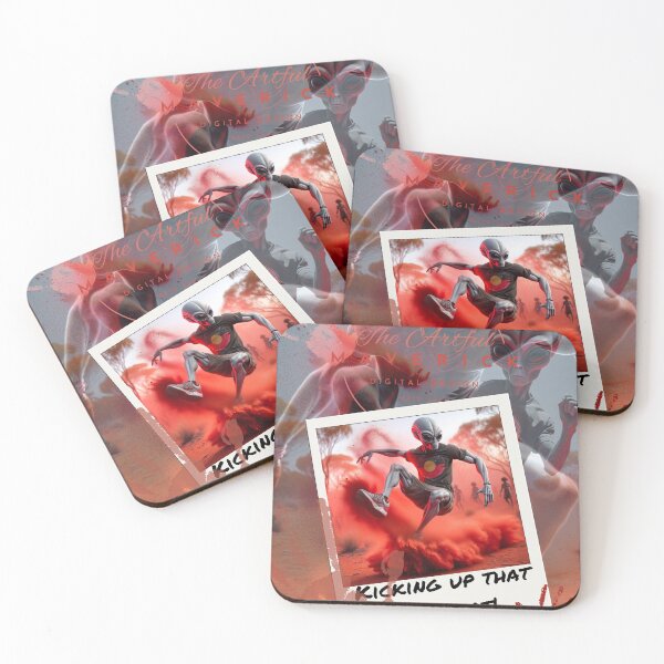 Item preview, Aliens kicking up red dirt! designed and sold by ArtfulMaverick.