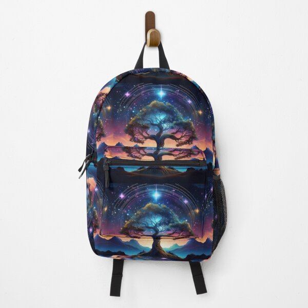 Item preview, Cosmic Tree of Life – Celestial Nightscape Artwork designed and sold by RaiyaTees.