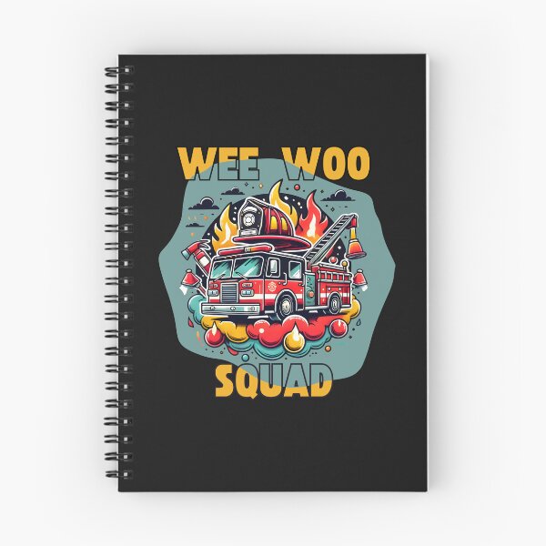 Item preview,  Wee Woo Squad- Firefighter Graphic designed and sold by Ver-Payah.