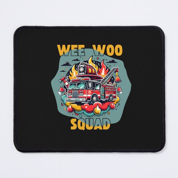 Item preview,  Wee Woo Squad- Firefighter Graphic designed and sold by Ver-Payah.