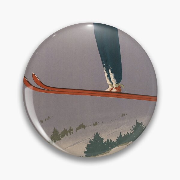 Item preview, Jura France Vintage Ski Travel designed and sold by cutesy.