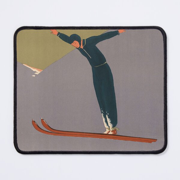 Item preview, Jura France Vintage Ski Travel designed and sold by cutesy.