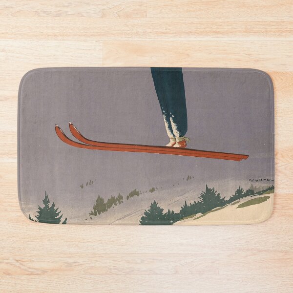 Item preview, Jura France Vintage Ski Travel designed and sold by cutesy.