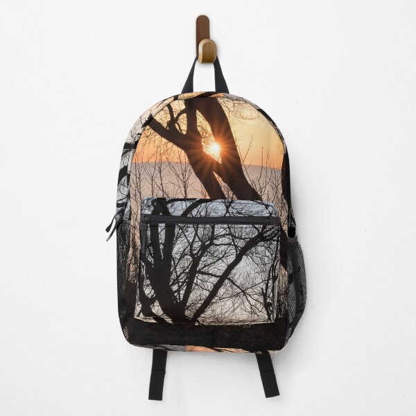 Item preview, Lakeside Sunrise Through Lacy Willow Branches designed and sold by Georgia Mizuleva.