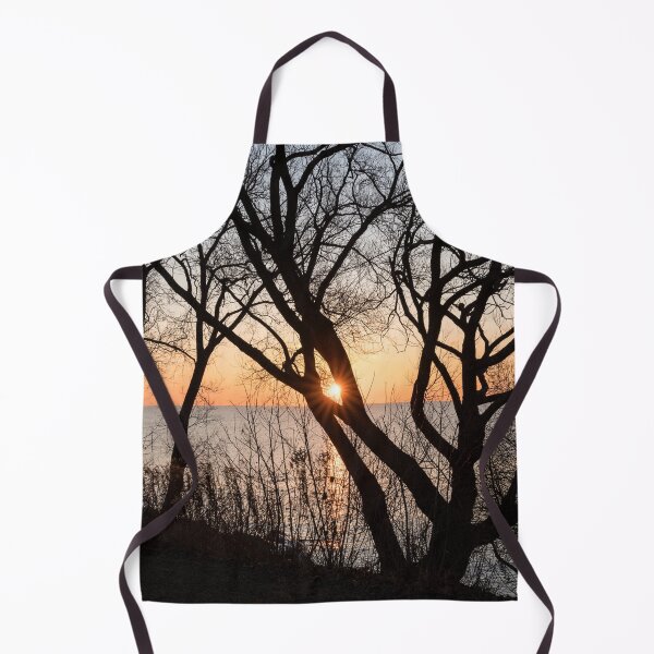 Item preview, Lakeside Sunrise Through Lacy Willow Branches designed and sold by Georgia Mizuleva.