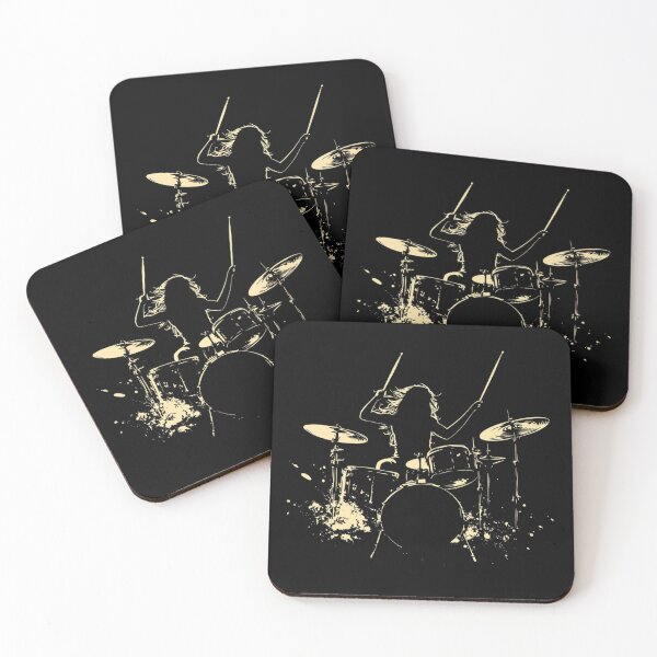 Item preview, Female Drummer designed and sold by Sketch-Shack.