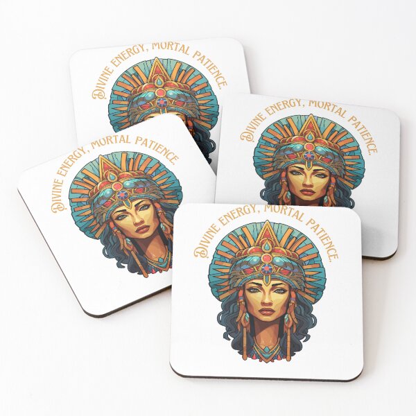 Item preview, Divine Energy, Mortal Patience – Goddess Inspired Art designed and sold by mayank2401.