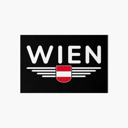 Item preview, Vienna Austria Flag T Shirt Outfit Design designed and sold by ElvisU.