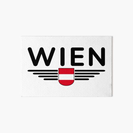 Item preview, Vienna Austria Flag T Shirt Outfit Design designed and sold by ElvisU.