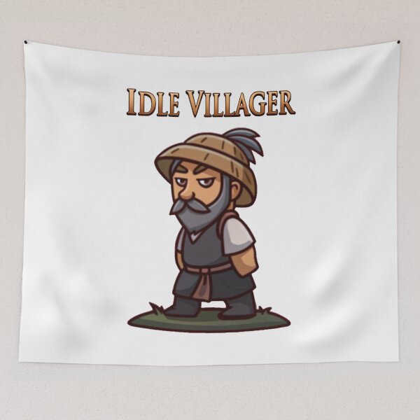 Item preview, Idle Villager designed and sold by Colorful-Garden.