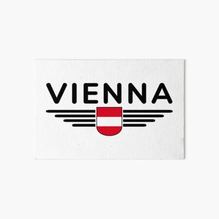 Item preview, Vienna Austria Flag T Shirt Outfit Design designed and sold by ElvisU.