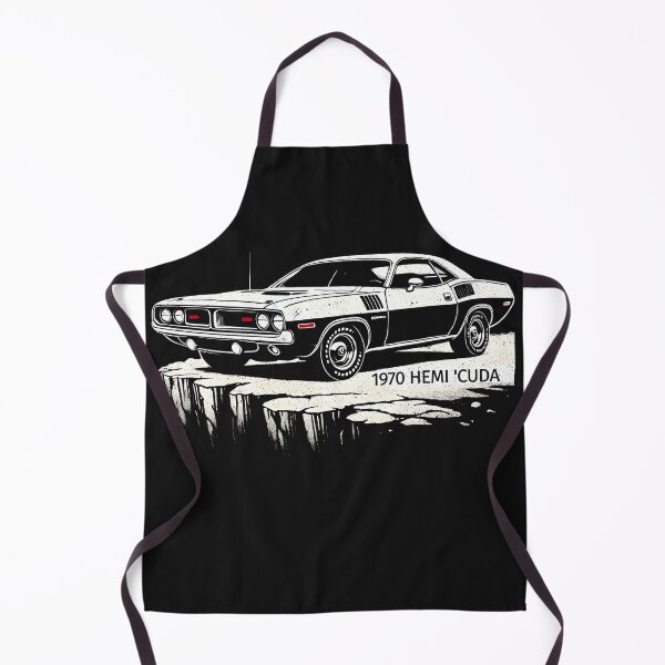 Item preview, 1971 Hemi Cuda Barracuda Muscle Car designed and sold by CreepyCornerArt.
