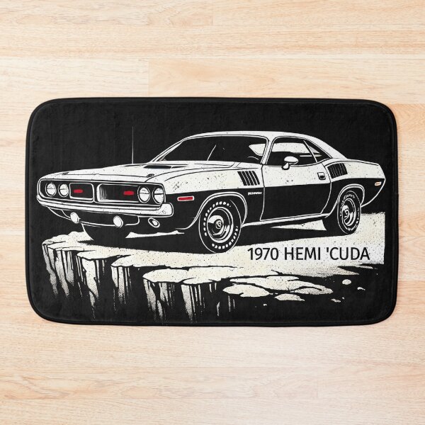 Item preview, 1971 Hemi Cuda Barracuda Muscle Car designed and sold by CreepyCornerArt.