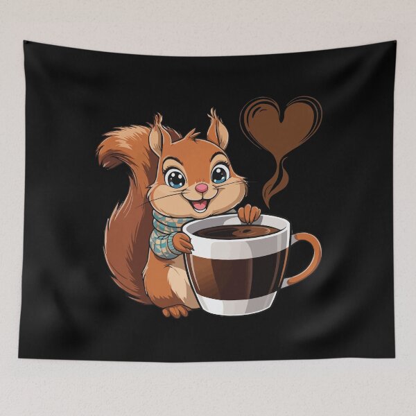 Item preview, Squirrel Coffee designed and sold by Getup-clothing.