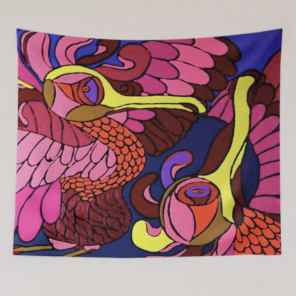 Artikelvorschau, Flamingo entworfen und verkauft von Gluecknika.