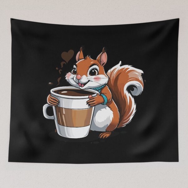 Item preview, Squirrel Coffee designed and sold by Getup-clothing.
