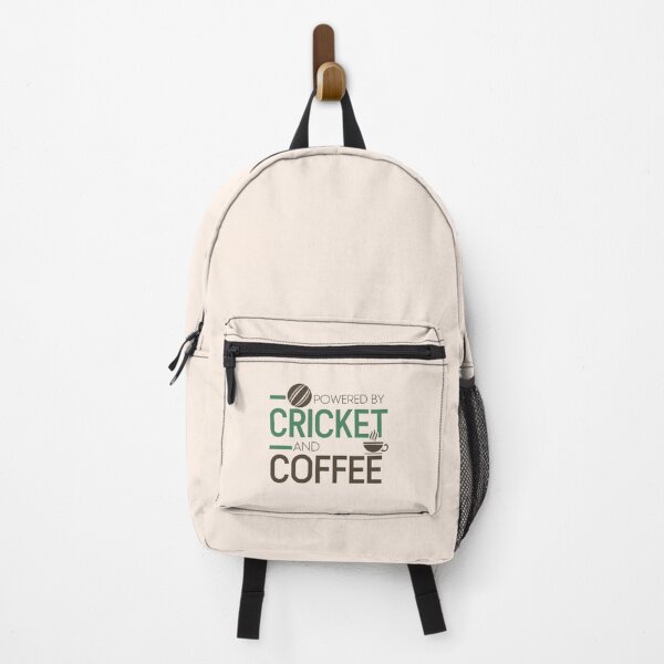 Artikelvorschau, Angetrieben von Cricket und Kaffee entworfen und verkauft von Jollys-ArtShop.