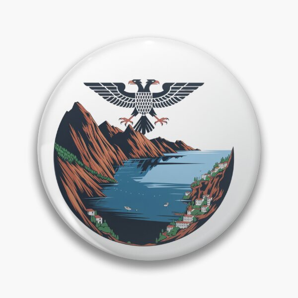 Item preview, Albania Welcomes Flag Map Tirana, Berat designed and sold by AnimalsDH305.