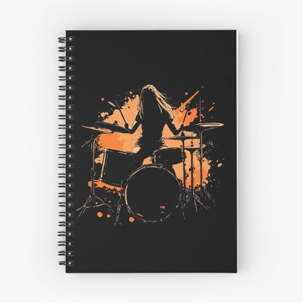 Item preview, Female Drummer designed and sold by Sketch-Shack.