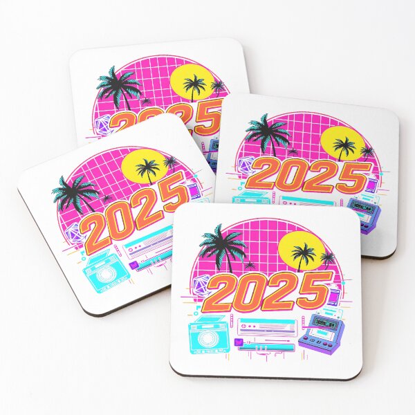 Item preview, Retro Neon 2025 Design designed and sold by DreamDigi2024RB.