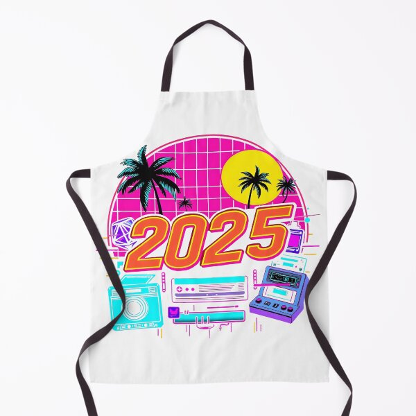 Item preview, Retro Neon 2025 Design designed and sold by DreamDigi2024RB.