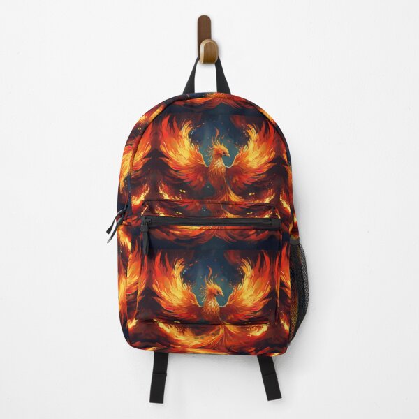 Item preview, Fiery Phoenix – Majestic Mythical Bird Artwork designed and sold by RaiyaTees.