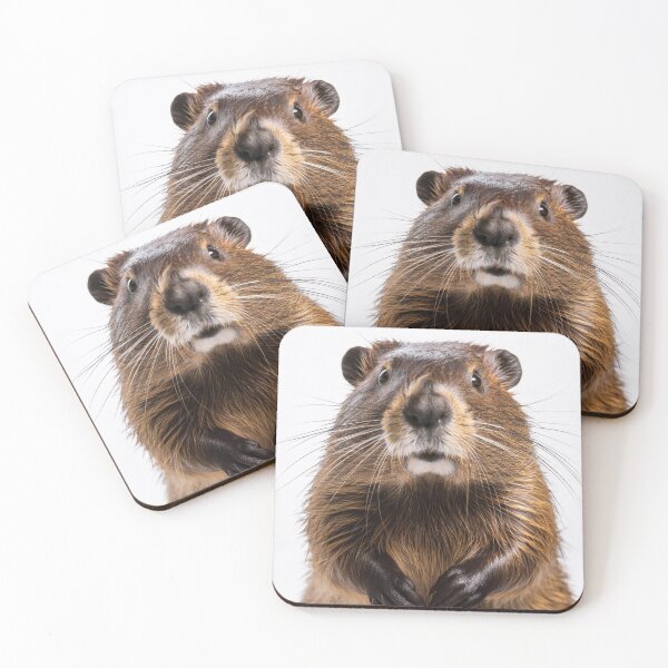 Item preview, Beaver Portrait designed and sold by LeonArtworks.