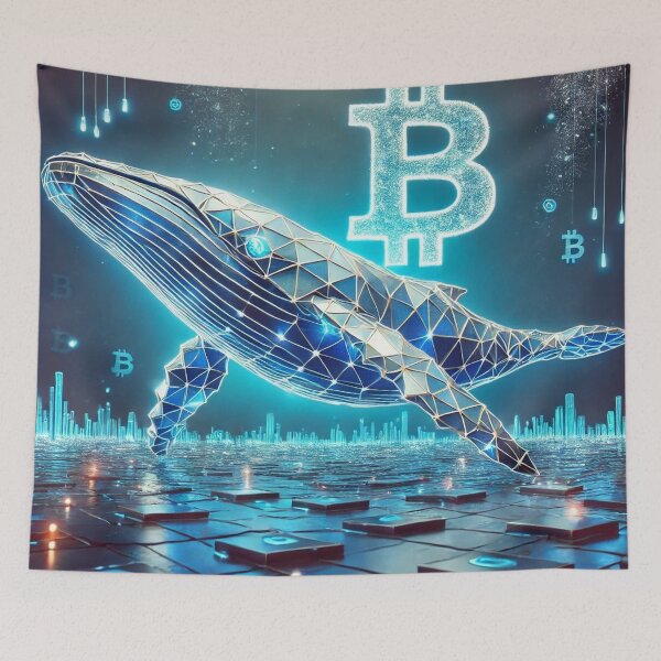 Item preview, The Bitcoin Whale: Power of the Blockchain Oceans designed and sold by photoparadise22.