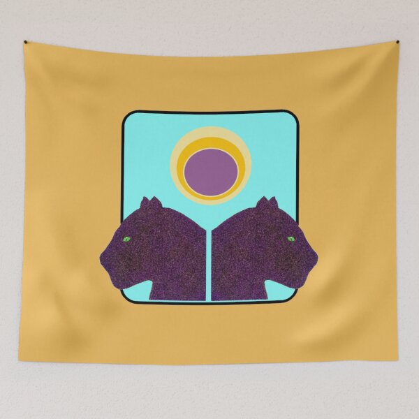 Item preview, Panthers Under the Moon designed and sold by kel72.