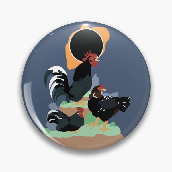 Item preview, 2024 Solar Eclipse's Approach (Small Eclipse) designed and sold by ClumsyPillbug.
