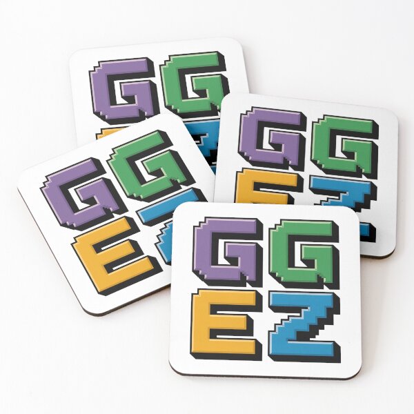 Item preview, GG EZ – The Dominant Victory Tee designed and sold by 8bitdecalworld.