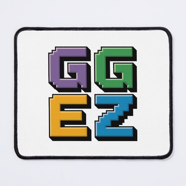 Item preview, GG EZ – The Dominant Victory Tee designed and sold by 8bitdecalworld.