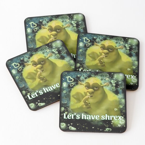 Item preview, Let's Have Shrex, Weird Dank Meme Shitpost designed and sold by EvelysEmelia.