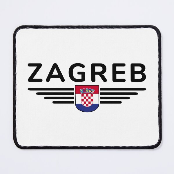 Item preview, Zagreb fan t-shirt for Croatia lovers designed and sold by ElvisU.
