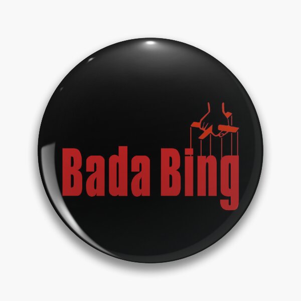 Item preview, Bada Bing Quotes Italian Pop Culture Mash Up designed and sold by Our-Thing.