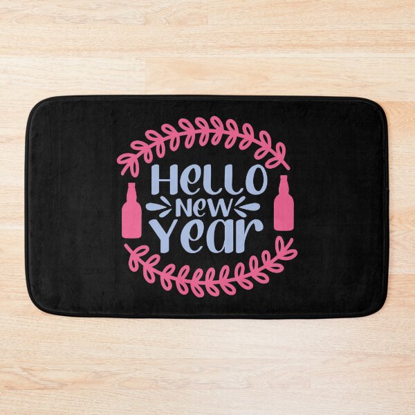 Item preview, Hello New Year designed and sold by NettiesWallArt.