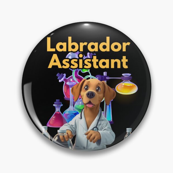 Item preview, Labrador Assistant | Funny Cartoon Dog Design designed and sold by JCRockDesign.