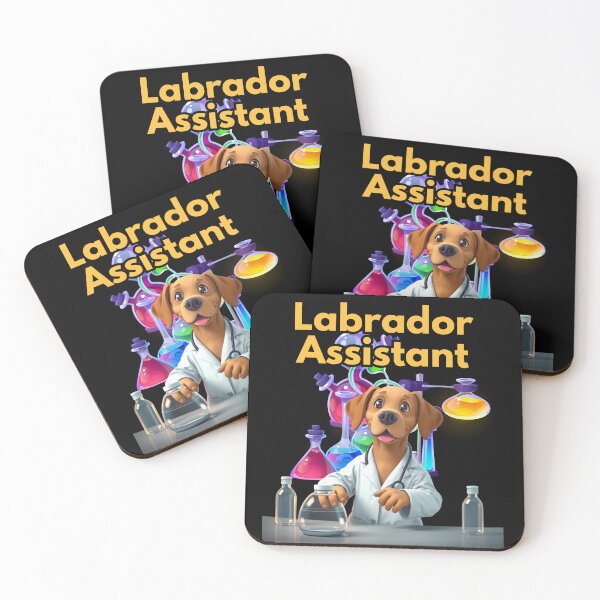Item preview, Labrador Assistant | Funny Cartoon Dog Design designed and sold by JCRockDesign.
