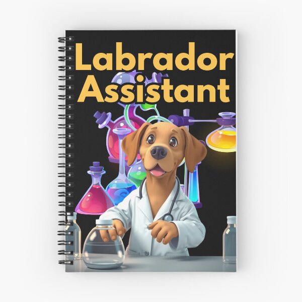 Item preview, Labrador Assistant | Funny Cartoon Dog Design designed and sold by JCRockDesign.
