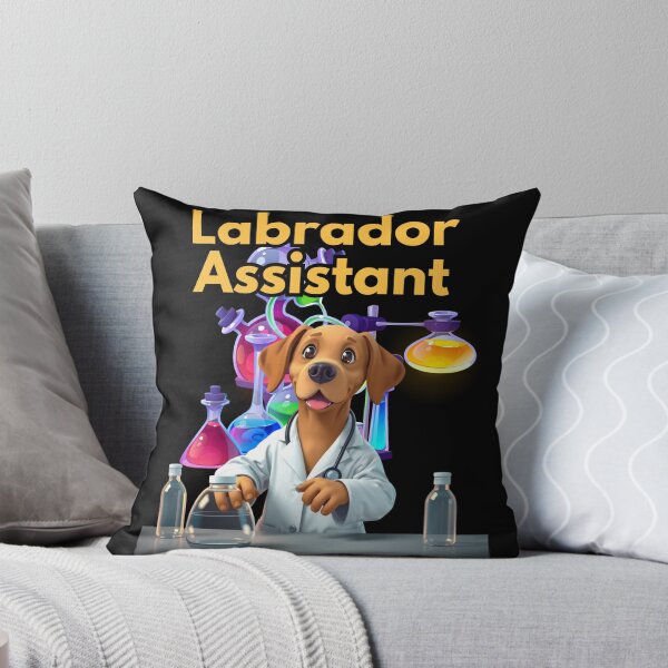 Item preview, Labrador Assistant | Funny Cartoon Dog Design designed and sold by JCRockDesign.