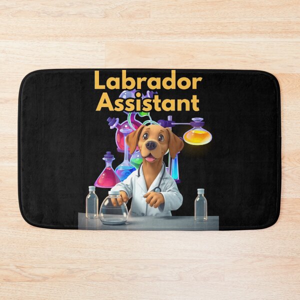 Item preview, Labrador Assistant | Funny Cartoon Dog Design designed and sold by JCRockDesign.