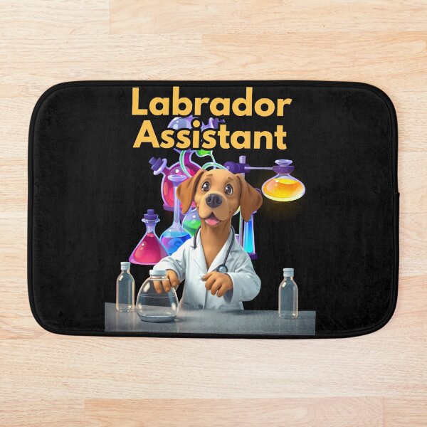 Item preview, Labrador Assistant | Funny Cartoon Dog Design designed and sold by JCRockDesign.