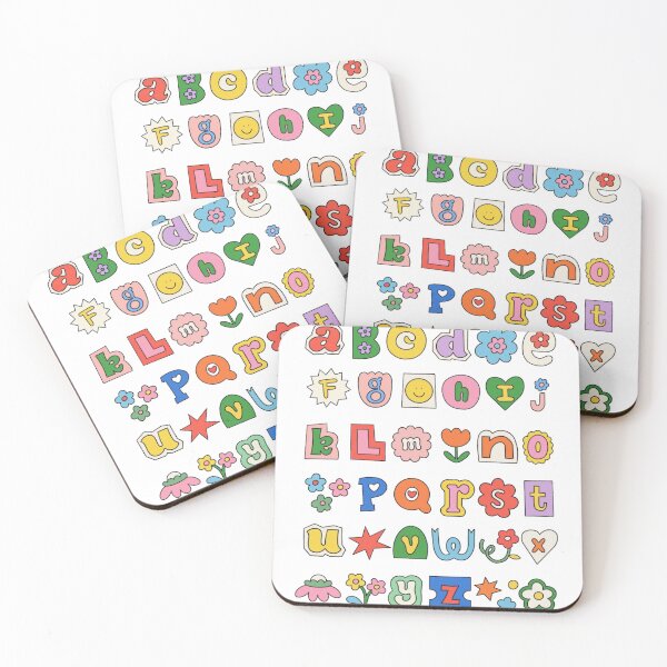 Item preview, colorful alphabet designed and sold by Moonmagine.