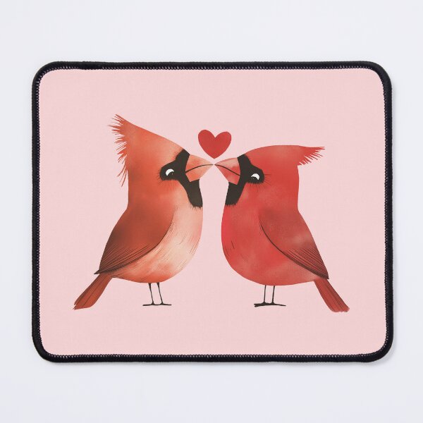 Item preview, Red Cardinal Couple in Love designed and sold by Anicue.